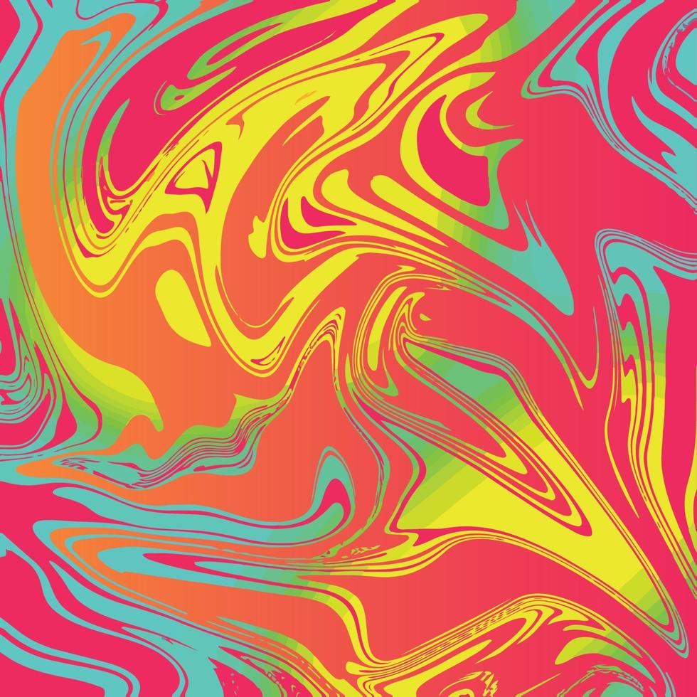 fondo abstracto psicodélico vector