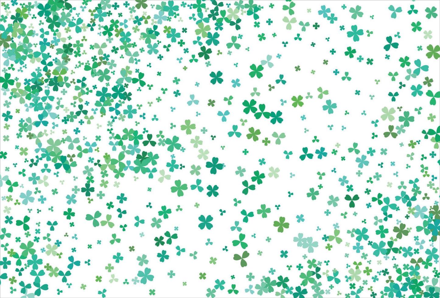 Clover background. Clover leaf, St. Patrick day background vector