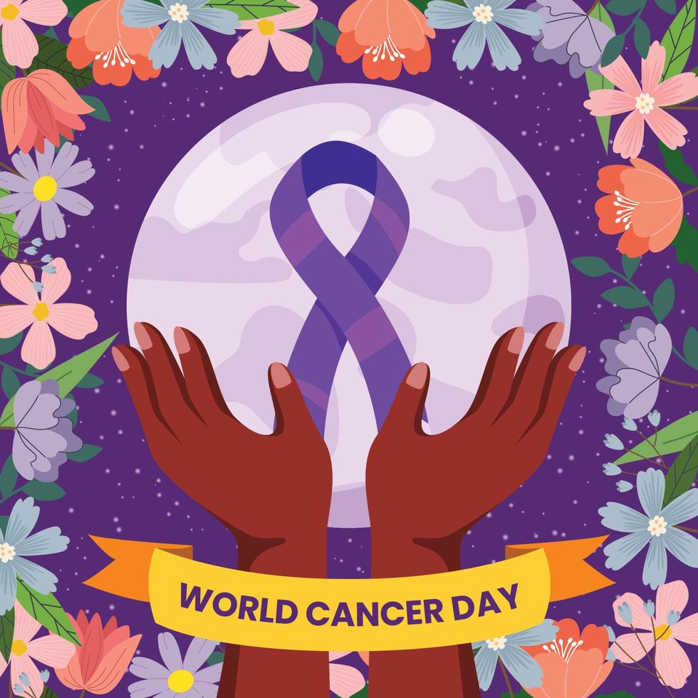 World Cancer Survivor Day vector