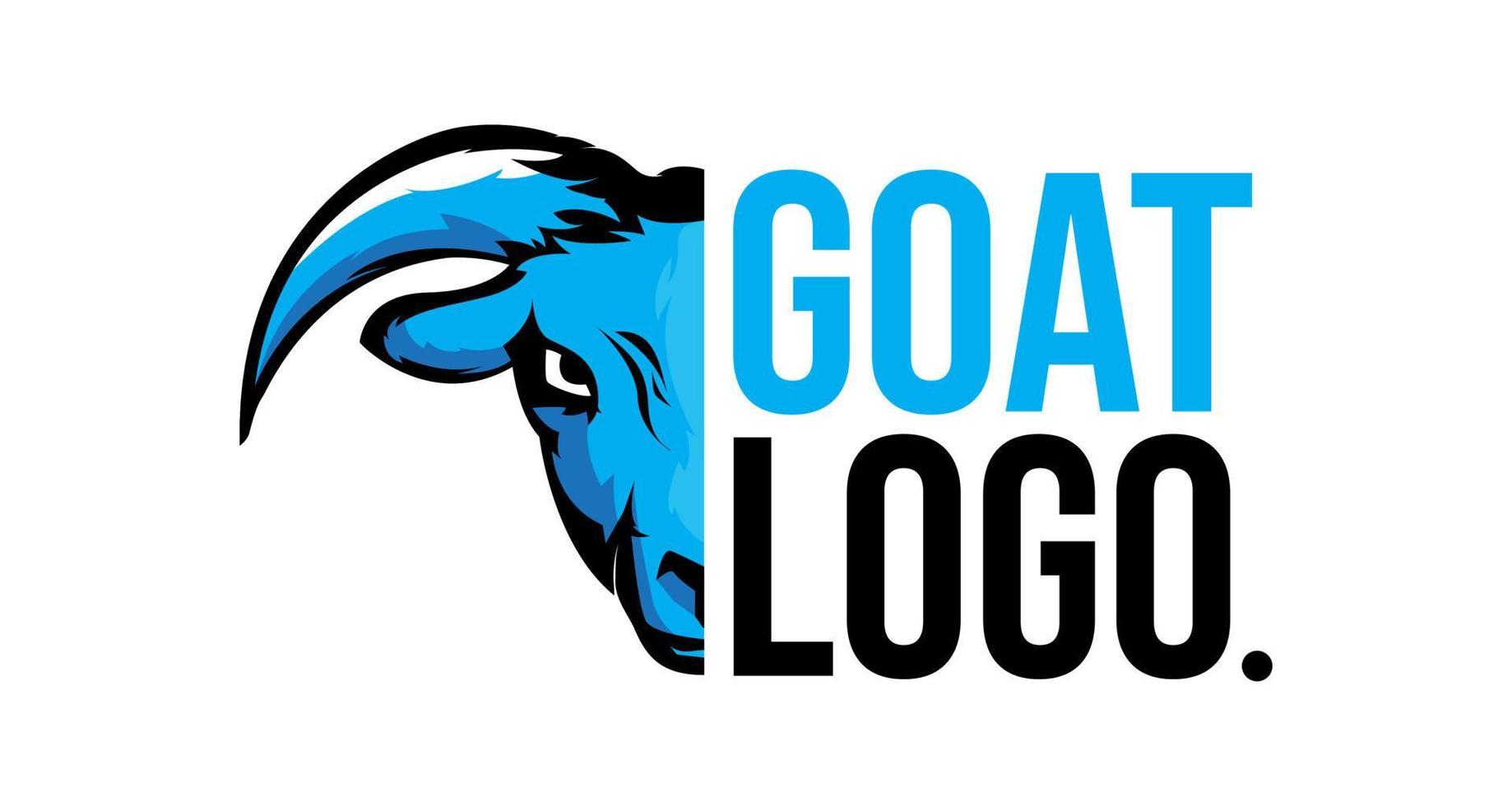 Goat logo Design vector