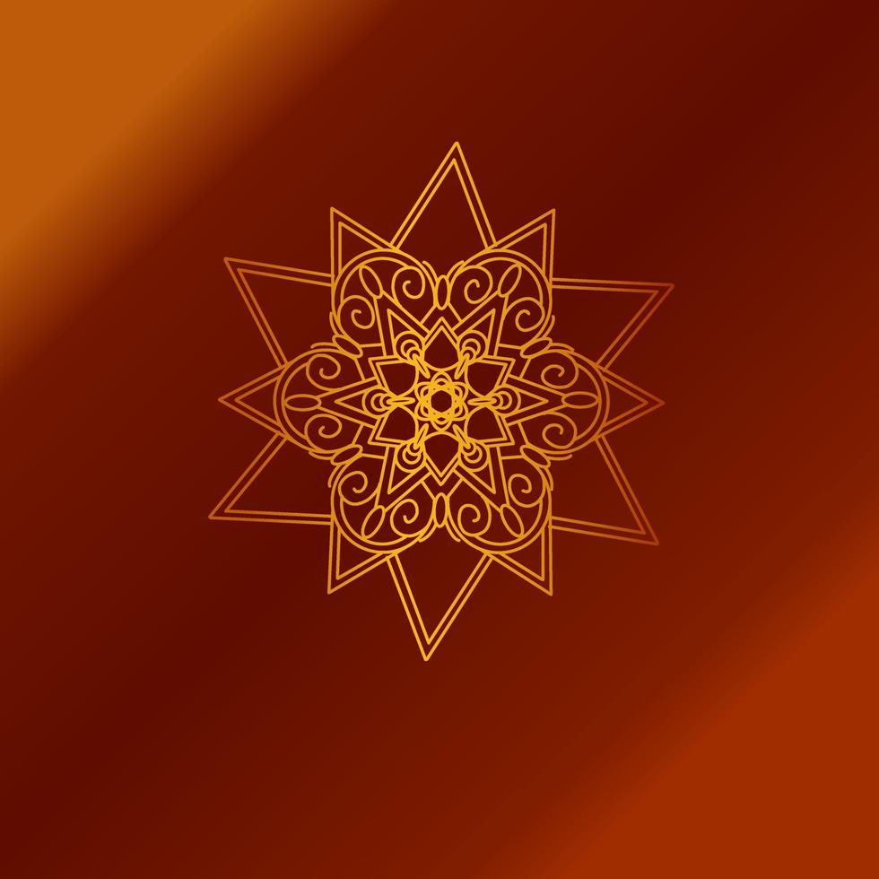 Happy Diwali. Festival of lights poster design wallpaper. The background with flower elements and mandala vectors