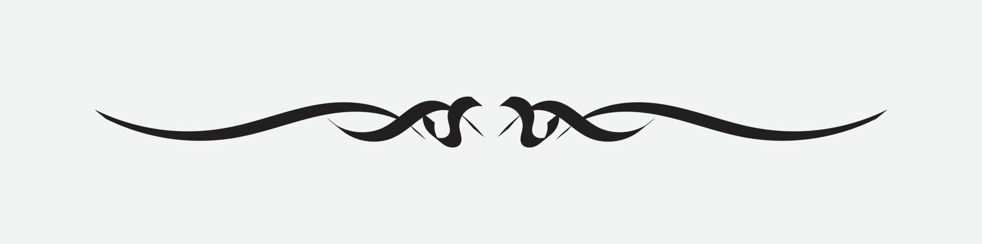 elegant design element. Vector devider