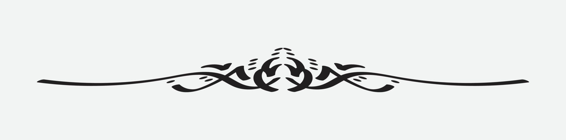 elegant design element. Vector devider