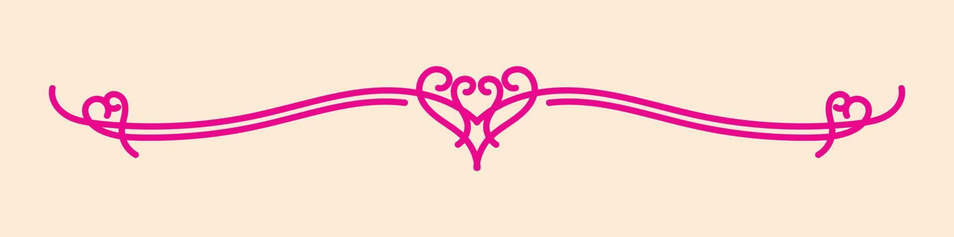 elegant design element. Vector devider