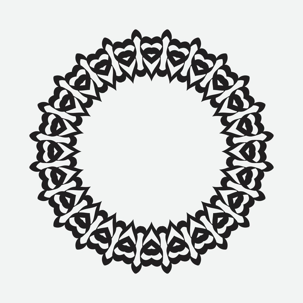 Free Vector vintage frame on a white background