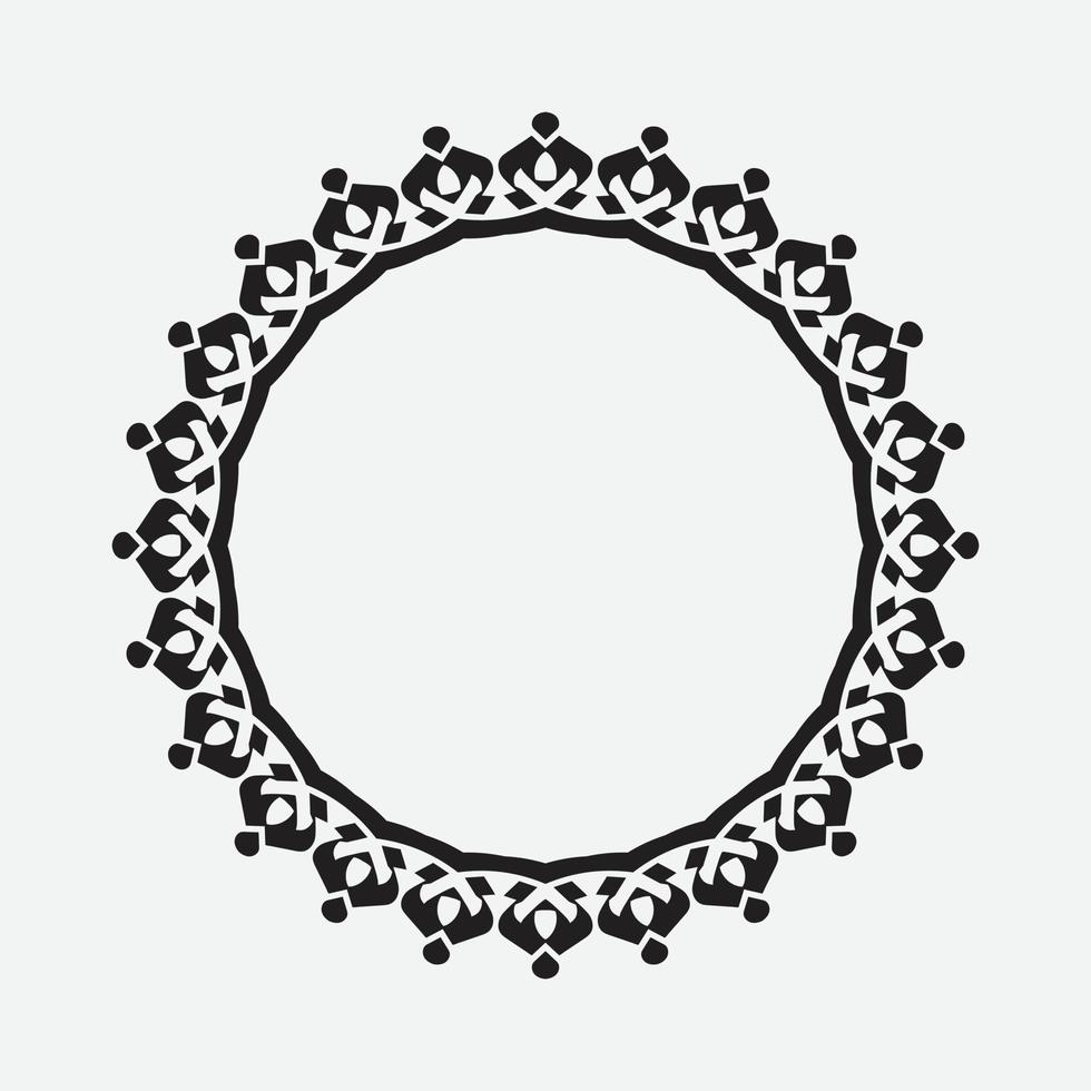 Free Vector vintage frame on a white background