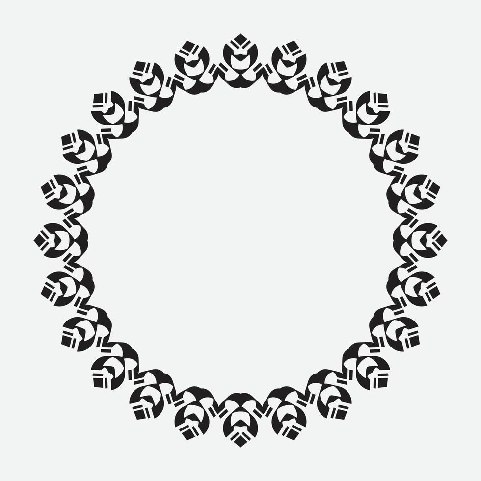 Free Vector vintage frame on a white background