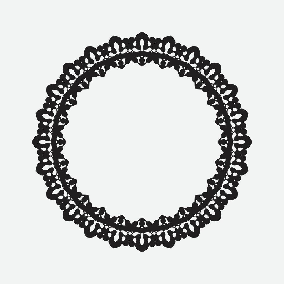 Free Vector vintage frame on a white background