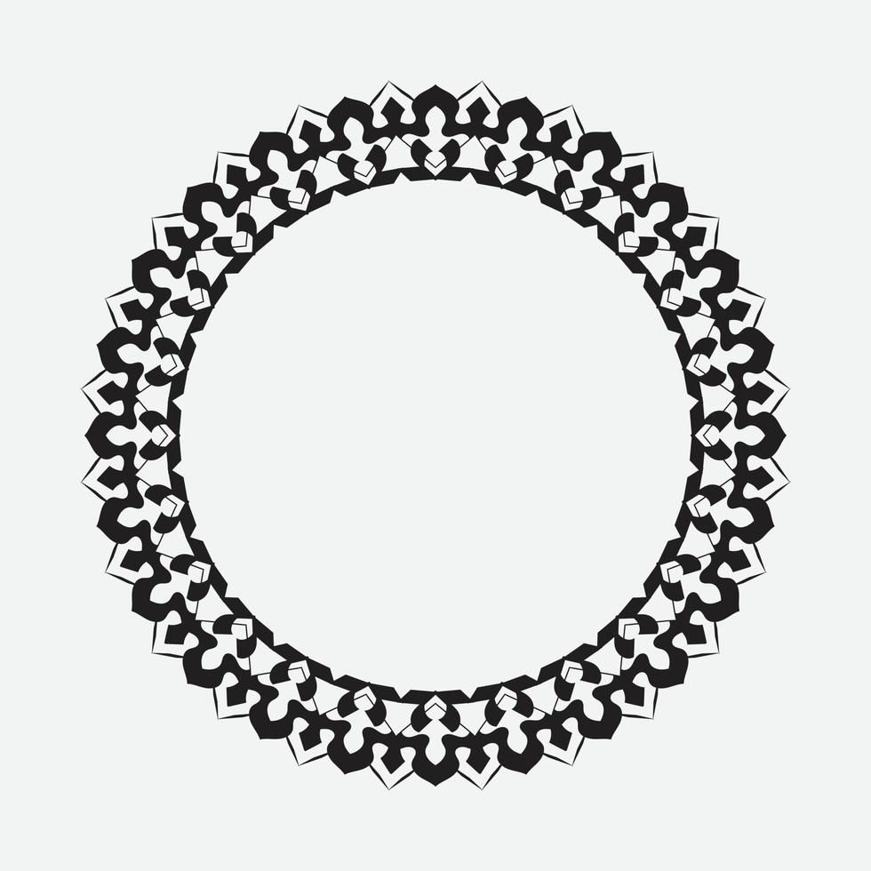 Free Vector vintage frame on a white background