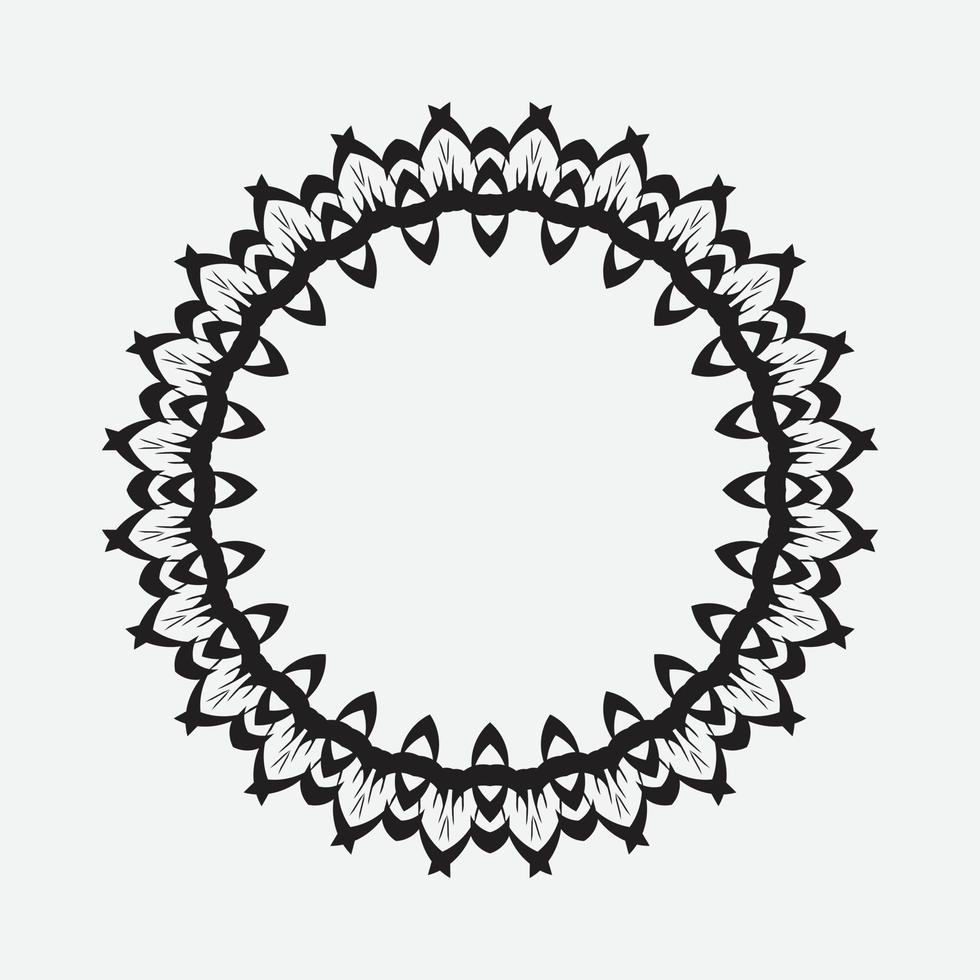 Free Vector vintage frame on a white background