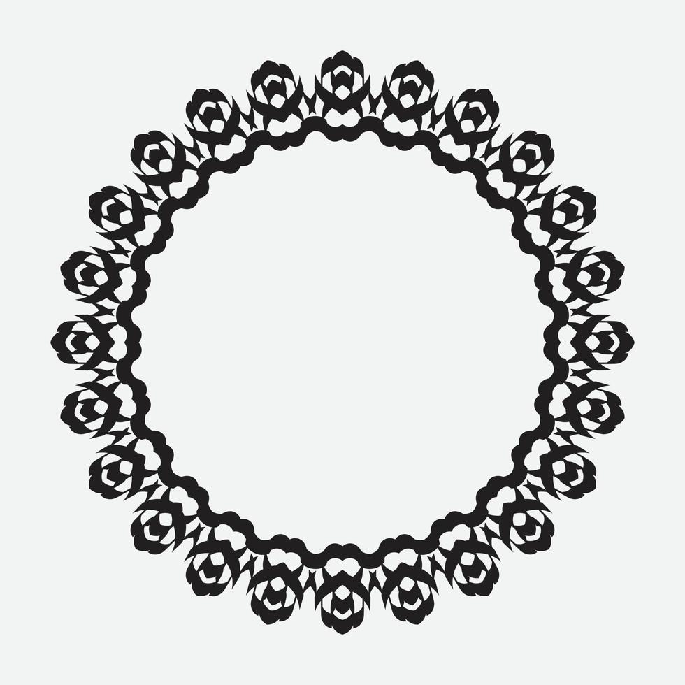 Free Vector vintage frame on a white background