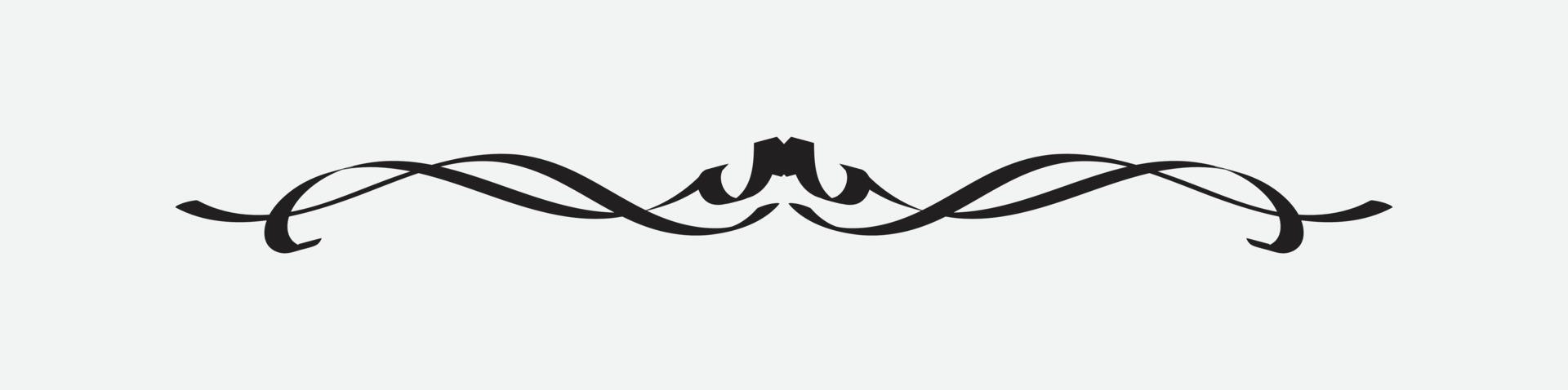 elegant design element. Vector devider
