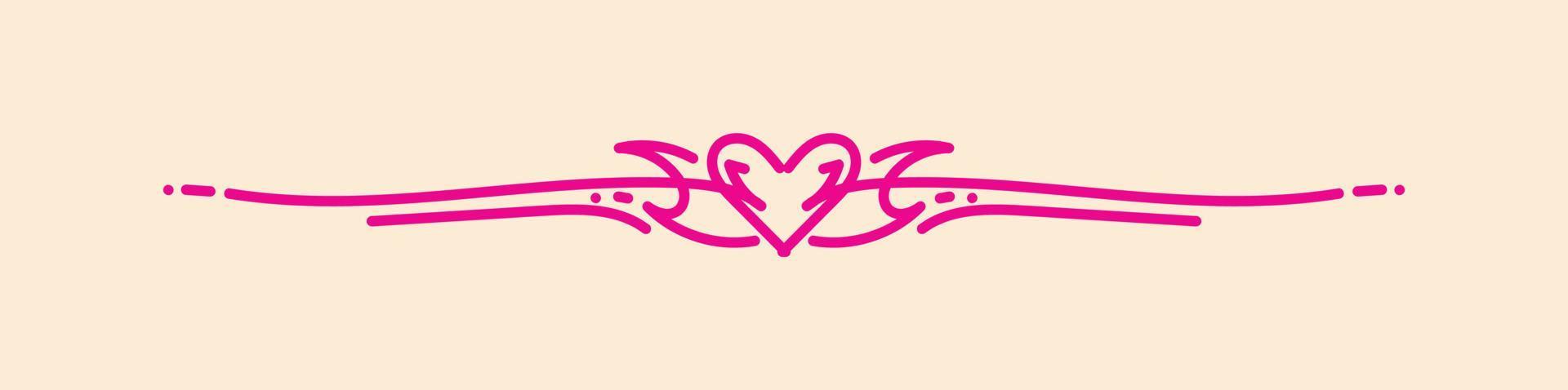elegant design element. Vector devider