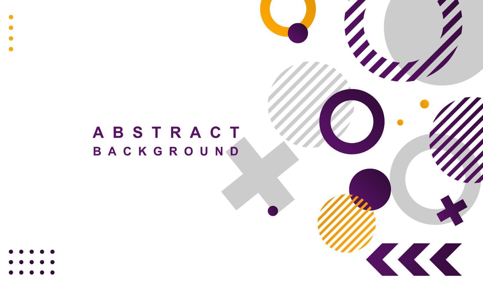 memphis abstract background shape elements vector