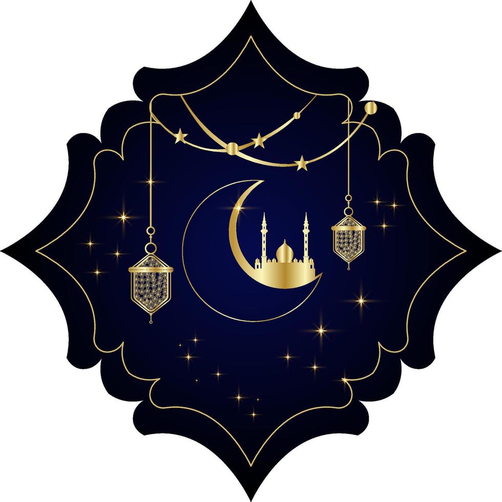 diseño de eid mubarak vector