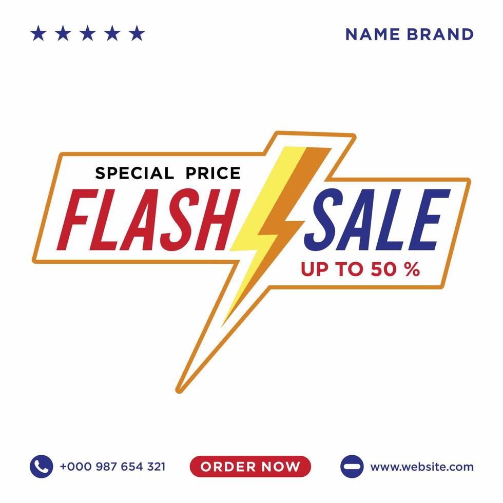 design flash sale vector