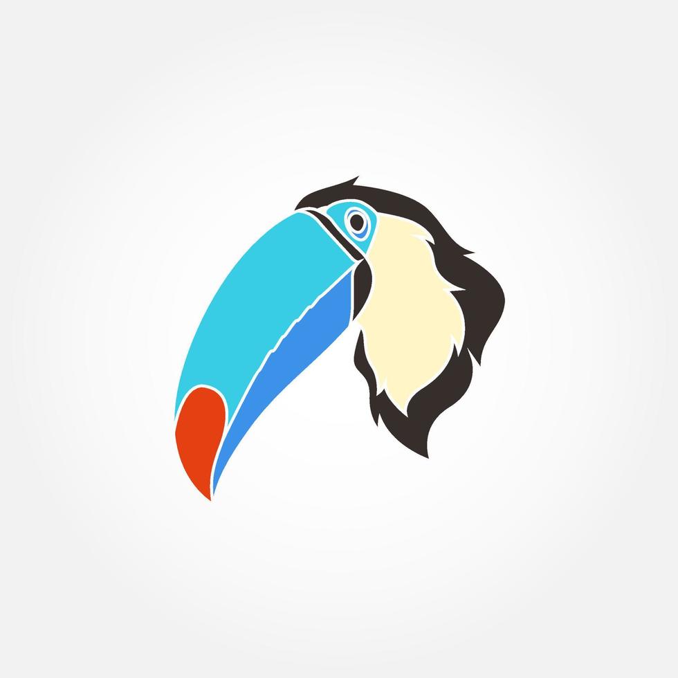 Logo Illustration of Toucan Bird vector