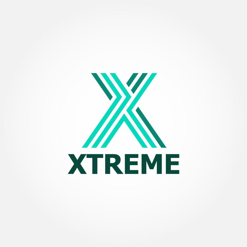 Xline Logo Design vector