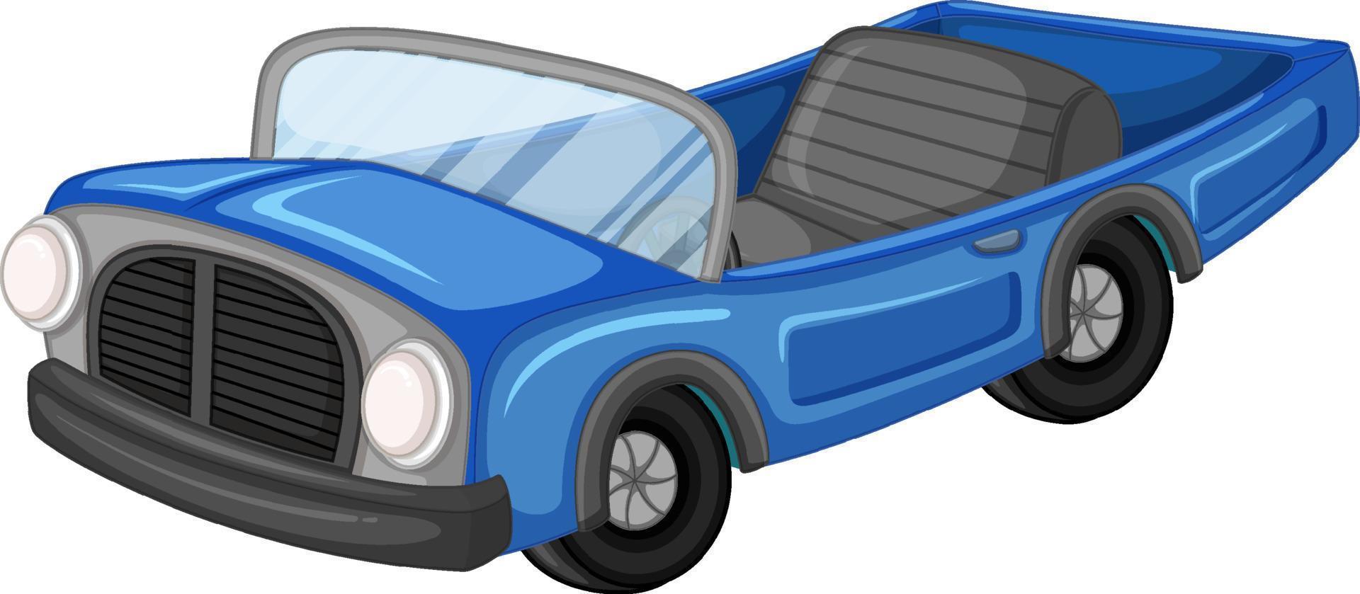 coche antiguo en diseño de dibujos animados vector