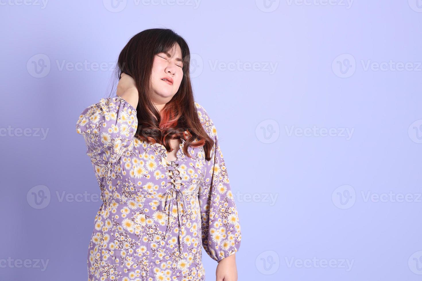 Chubby Asian Woman photo