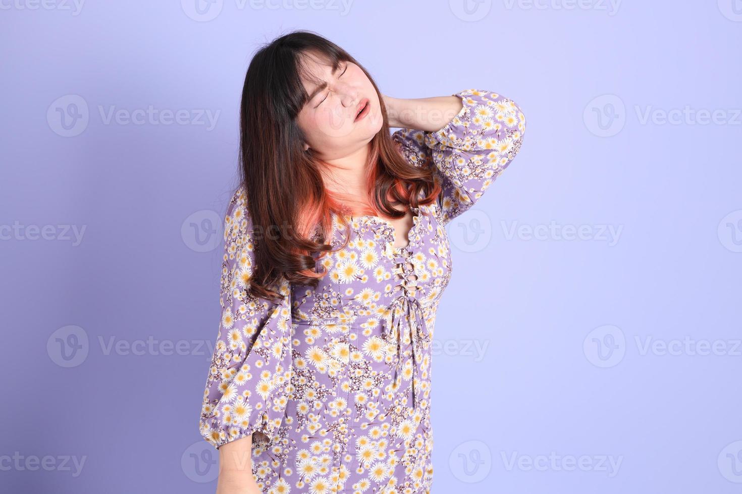 Chubby Asian Woman photo