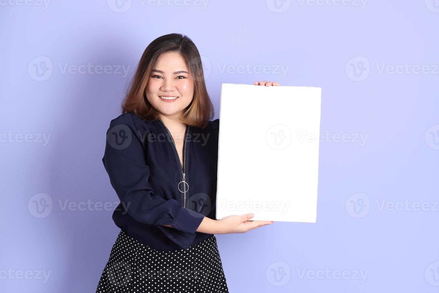 Chubby Asian Woman photo