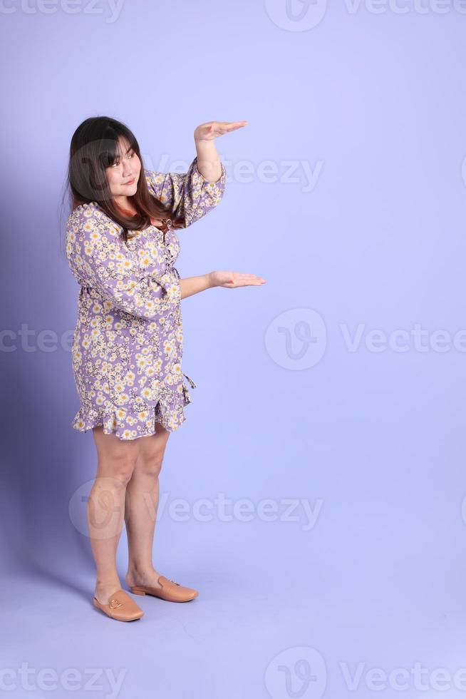 Chubby Asian Woman photo