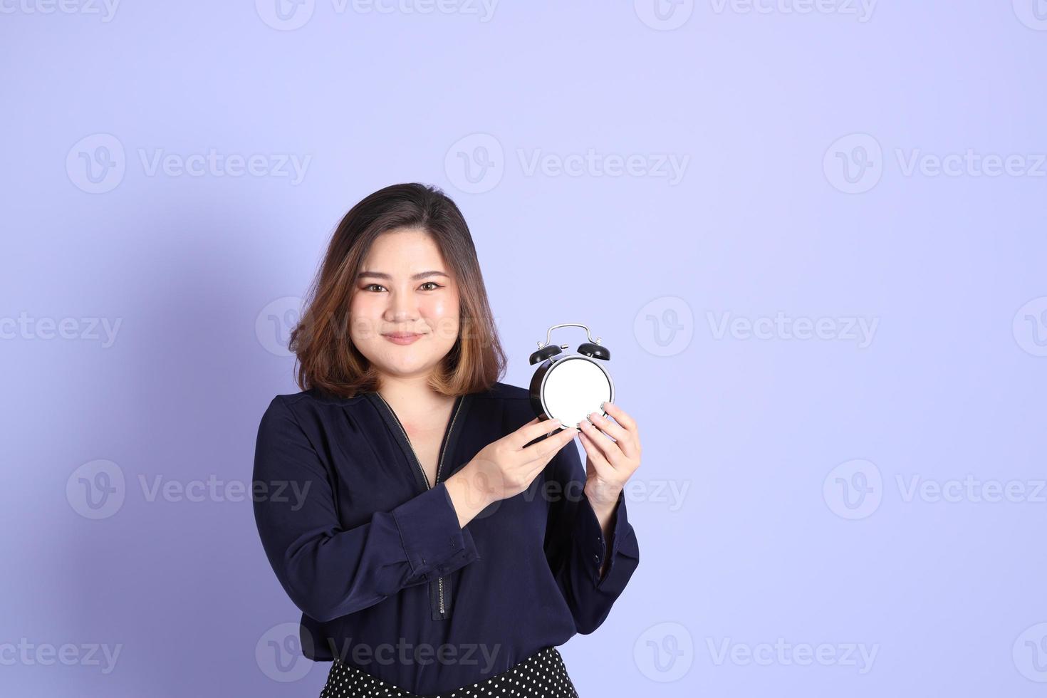 Chubby Asian Woman photo