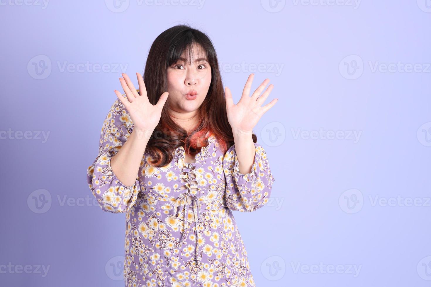 Chubby Asian Woman photo