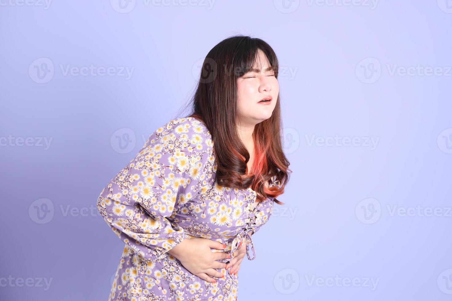 Chubby Asian Woman photo