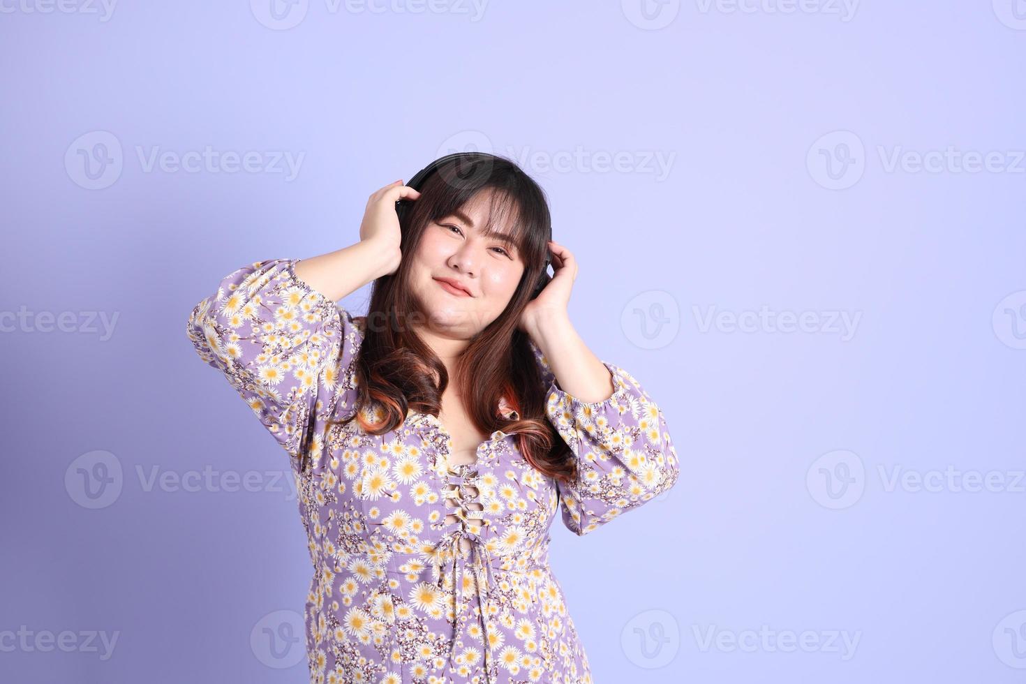 Chubby Asian Woman photo