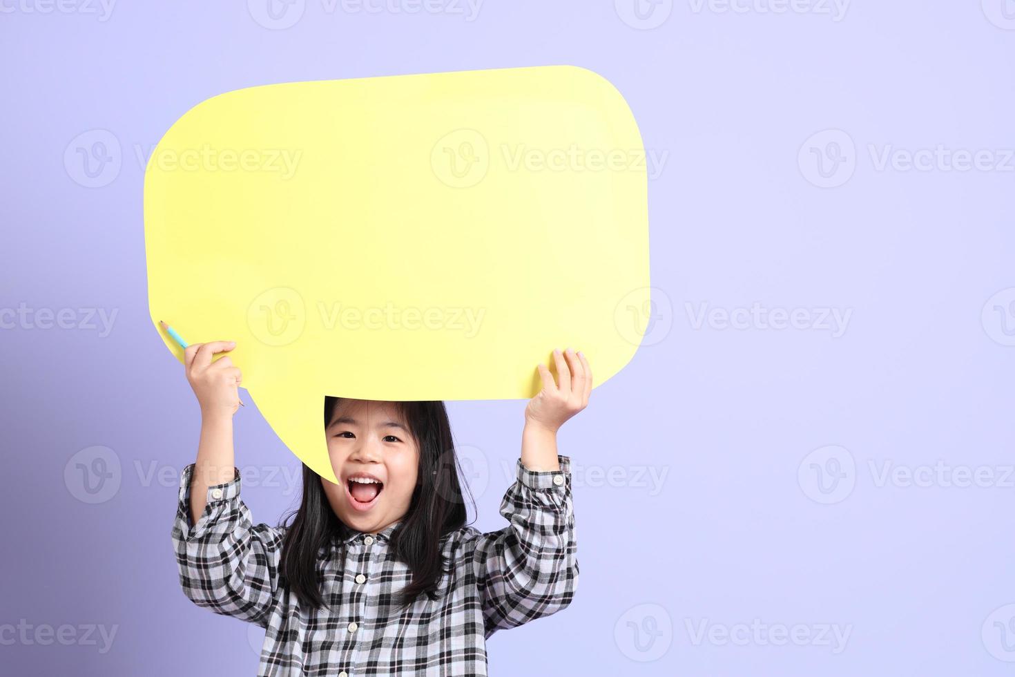 niña feliz foto