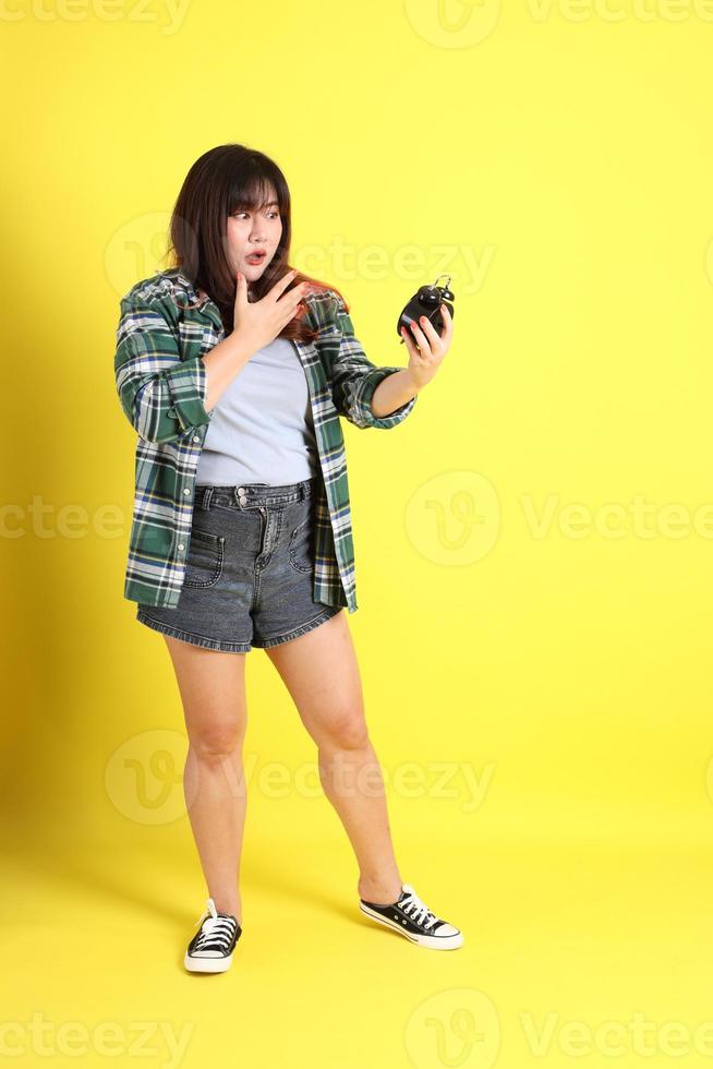 Chubby Asian Woman photo