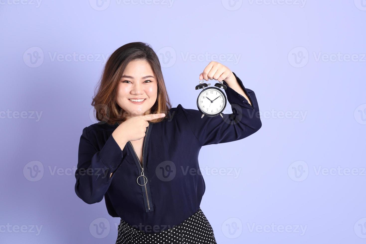 Chubby Asian Woman photo