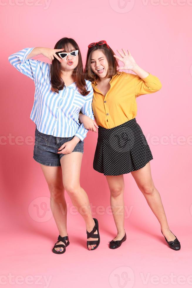 Happy Asian Friends photo