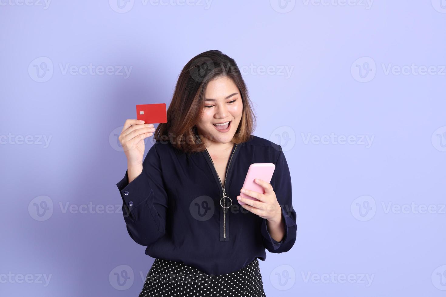 Chubby Asian Woman photo