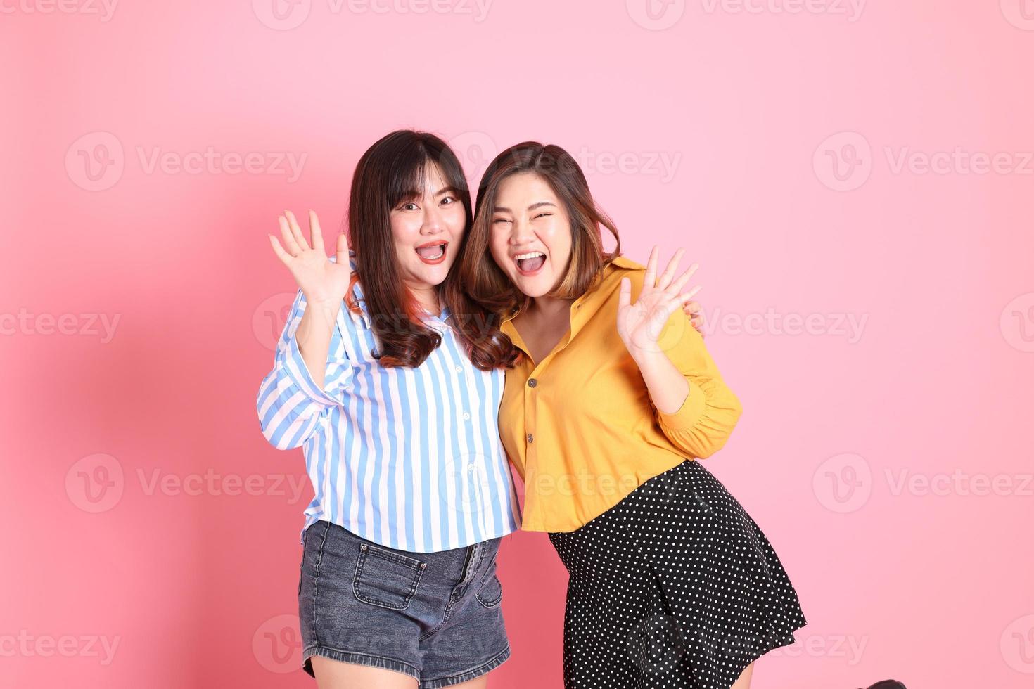 Happy Asian Friends photo