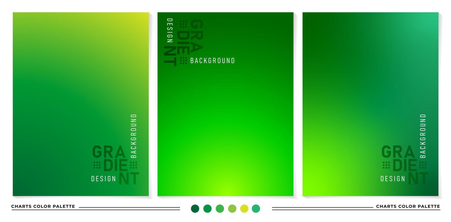 fondo de color verde degradado abstracto, tarjeta verde de plantilla de diseño, aplicable para banner de sitio web, negocio de volante, afiche corporativo, agencia de publicidad de medios sociales, imagen en color de movimiento, web de encabezado vector