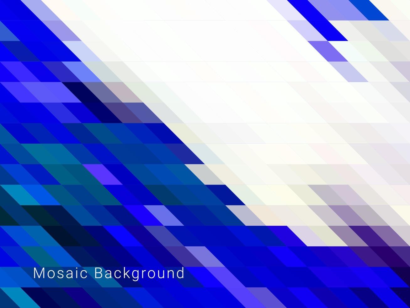 Abstract geometric mosaic pattern shape decorative background vector