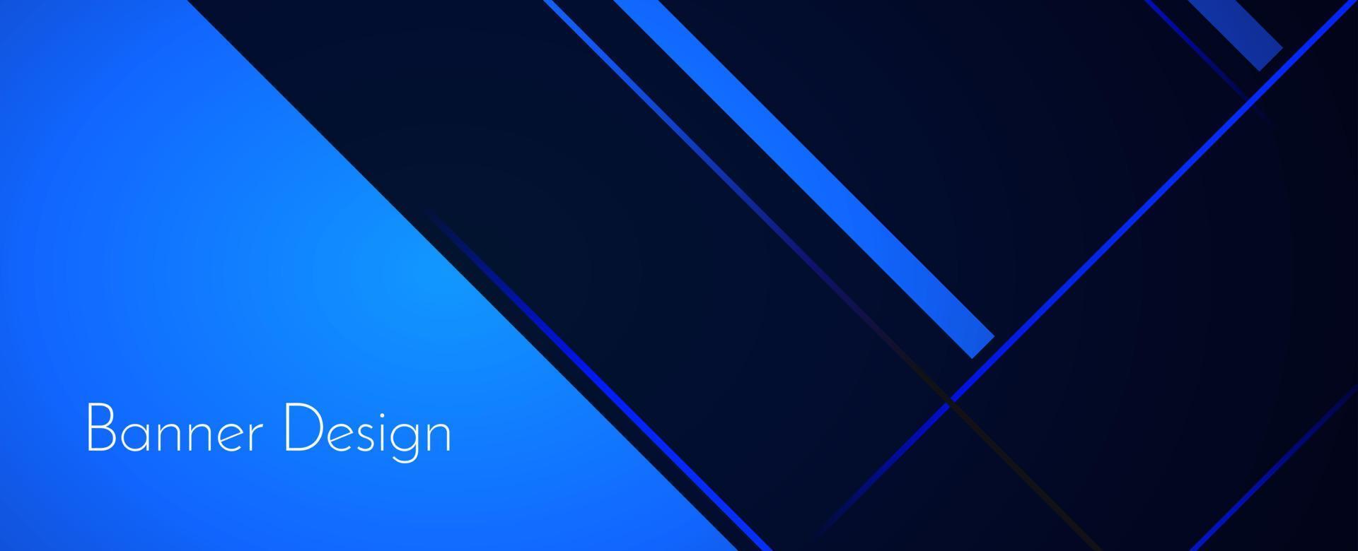 Fondo de banner de diseño decorativo geométrico elegante abstracto vector