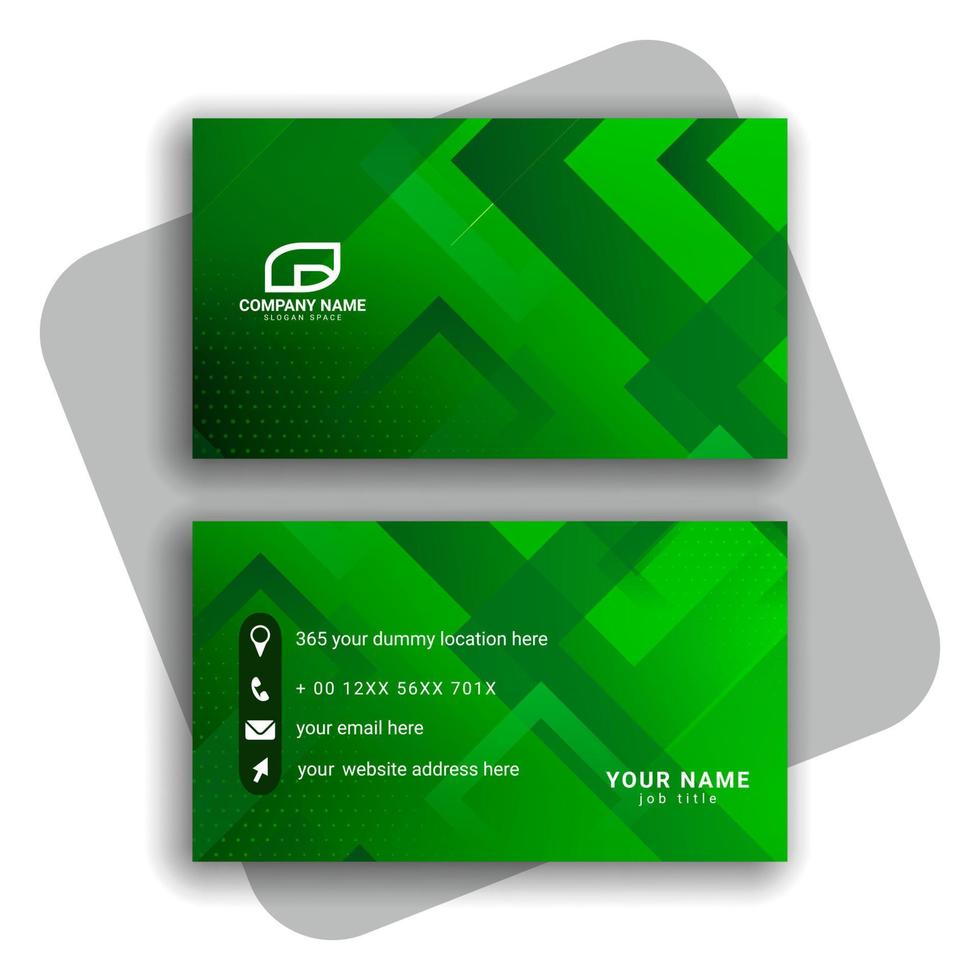Vector abstract creative business cards
