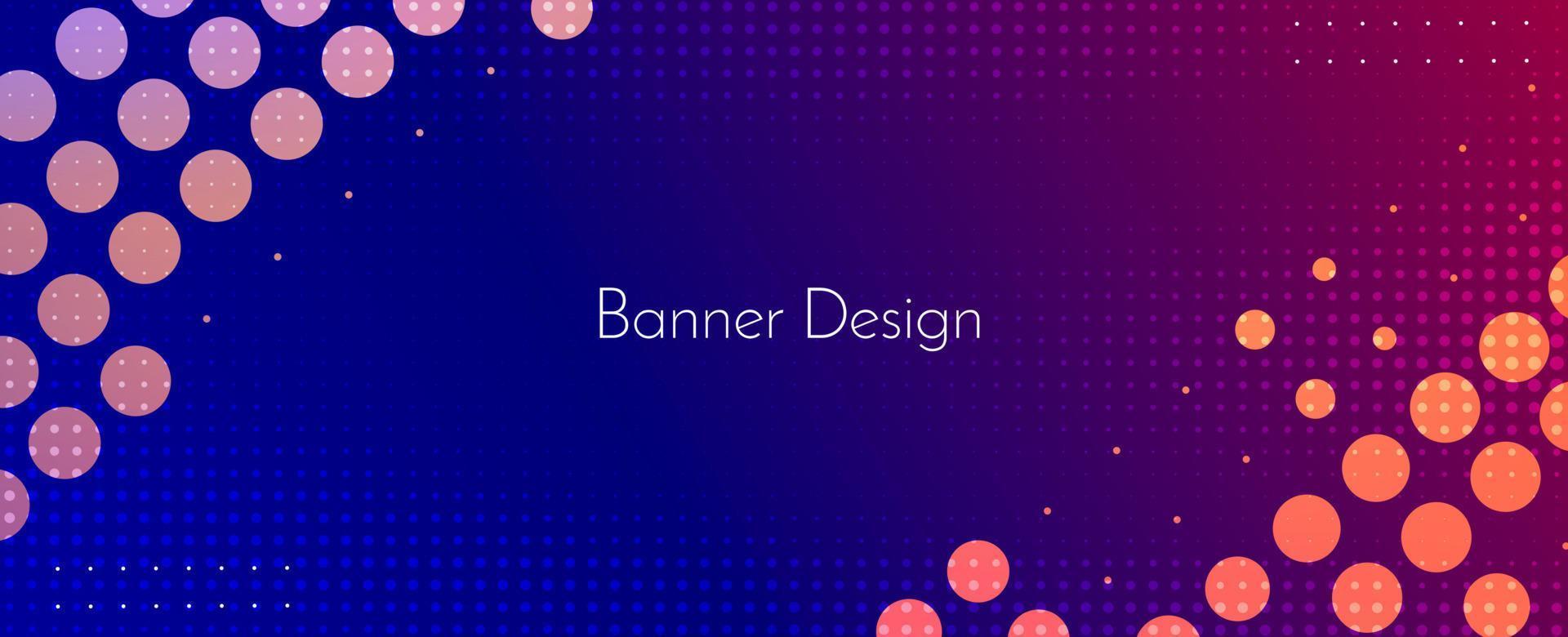 Fondo de patrón de banner elegante geométrico abstracto con estilo moderno vector