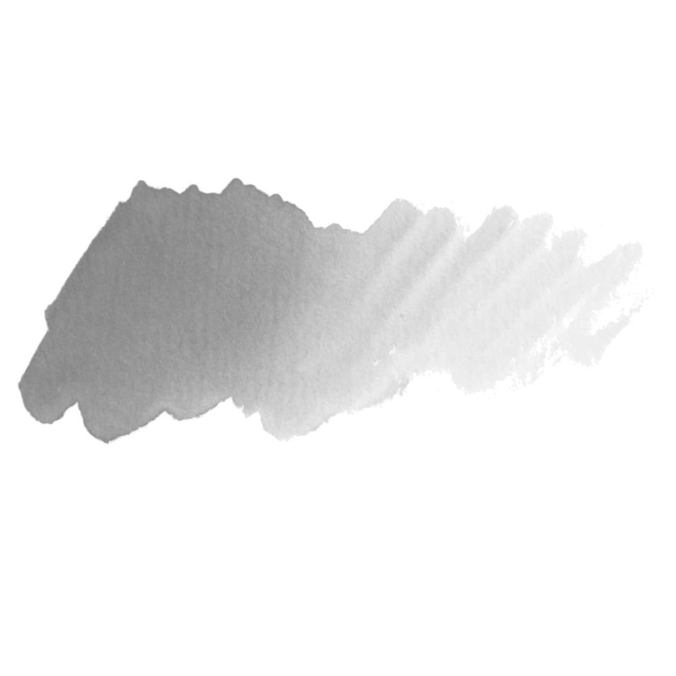 Fondo de acuarela abstracta en escala de grises para su diseño. vector
