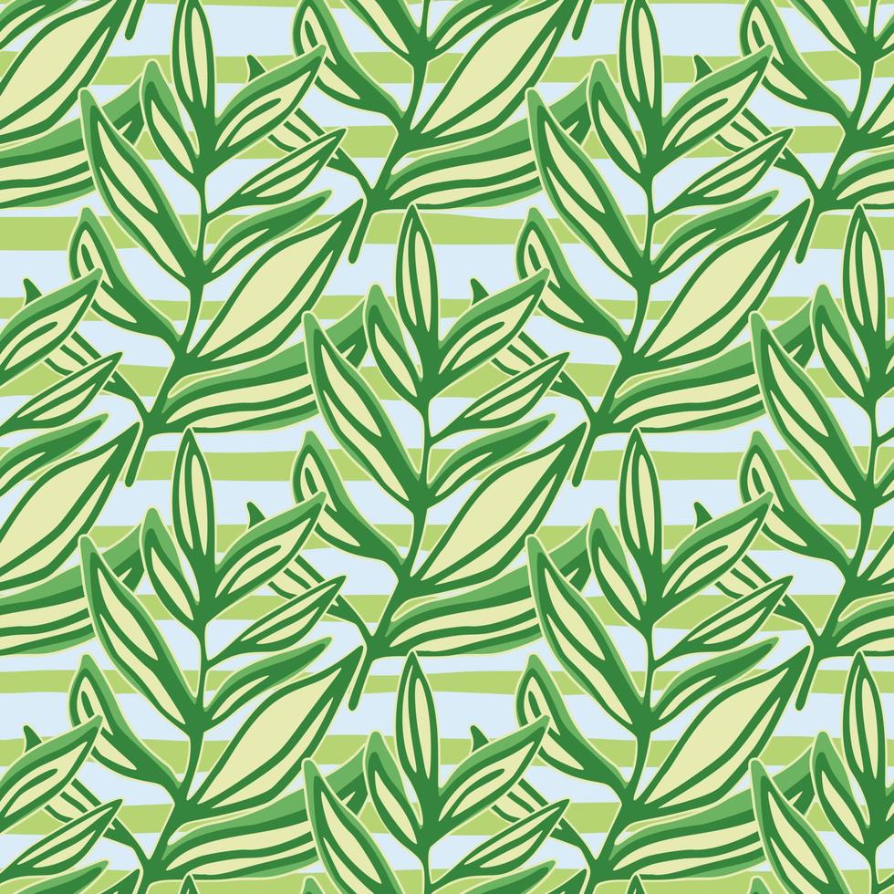 Modern jungle leaf seamless pattern. Tropical pattern, palm leaves seamless. Exotic plant backdrop. vector