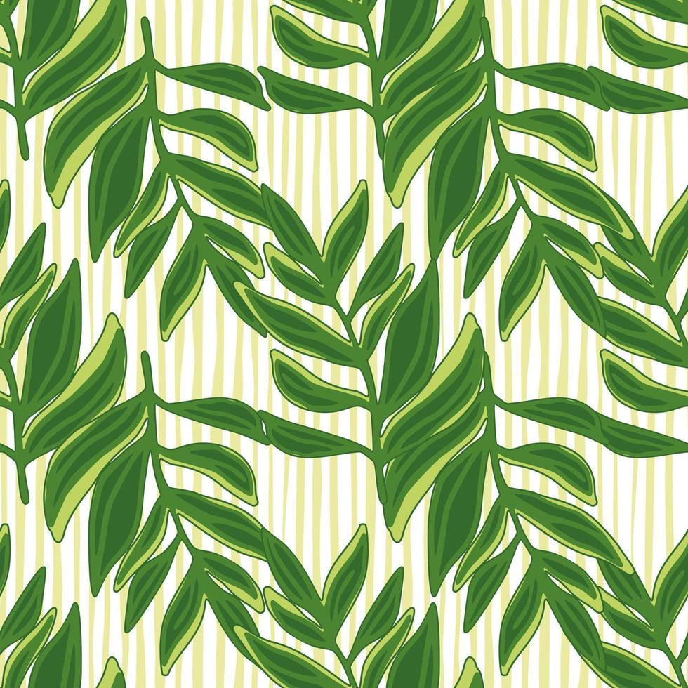 patrón tropical, hojas de palma sin costuras. patrón sin costuras de hoja de selva moderna. fondo floral botánico. telón de fondo de plantas exóticas. vector