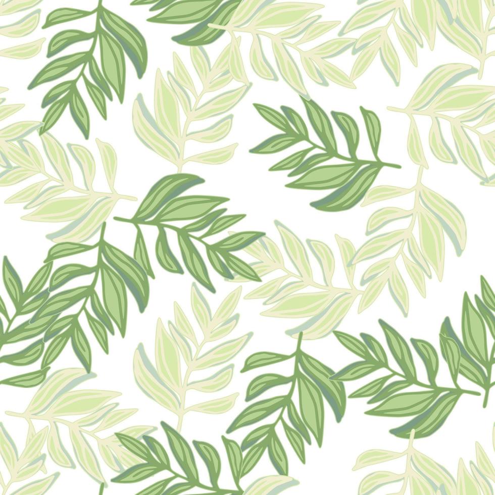 Tropical pattern, palm leaves seamless. Modern jungle leaf seamless pattern. Botanical floral background. Exotic plant backdrop. vector