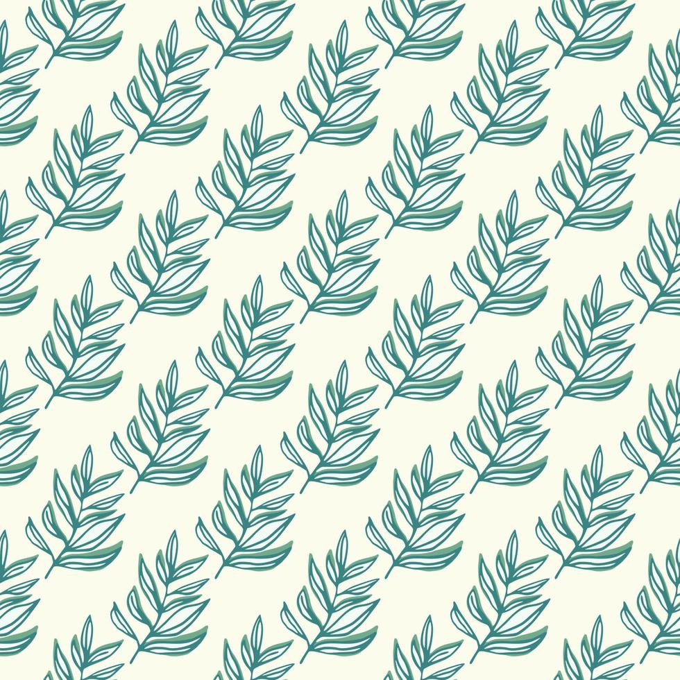 patrón tropical moderno, hojas de palma sin costuras. patrón sin fisuras de la hoja de la selva. fondo floral botánico. telón de fondo de plantas exóticas. vector