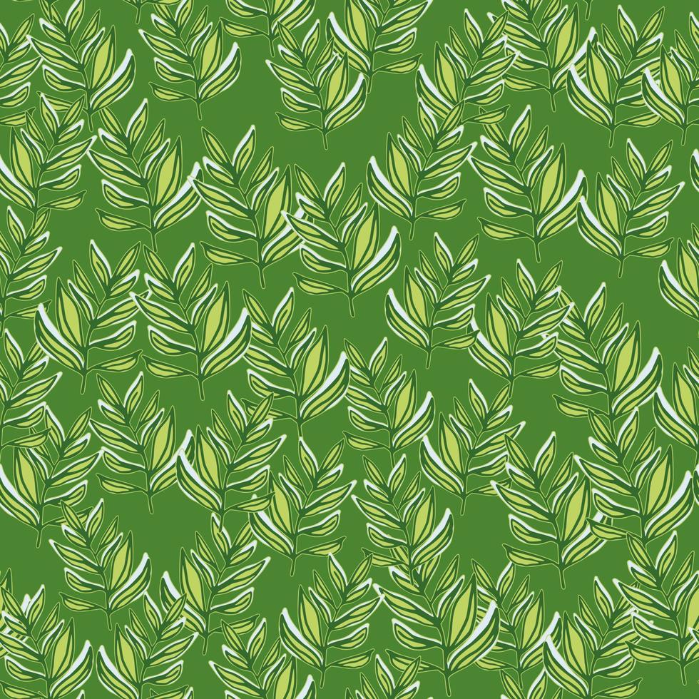 Modern jungle leaf seamless pattern. Tropical pattern, palm leaves seamless. Exotic plant backdrop. vector