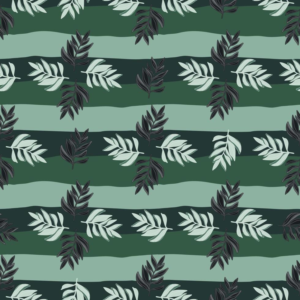 Modern tropical pattern, palm leaves seamless. Jungle leaf seamless pattern. Botanical floral background. Exotic plant backdrop. vector