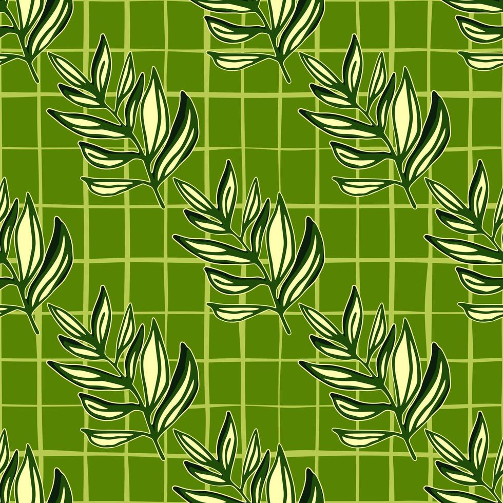 Modern tropical pattern, palm leaves seamless. Jungle leaf seamless pattern. Botanical floral background. Exotic plant backdrop. vector